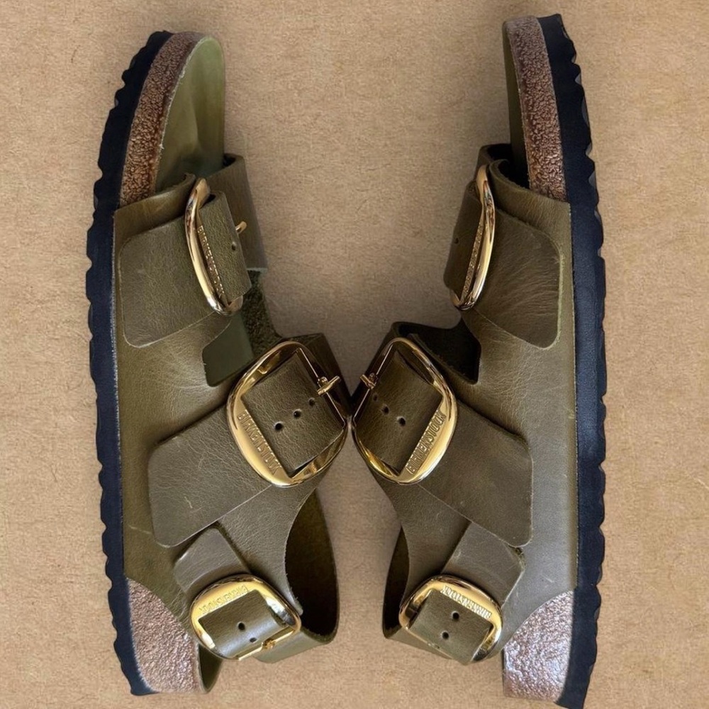 Birkenstock Green 41 worn once - Picture 3 of 4